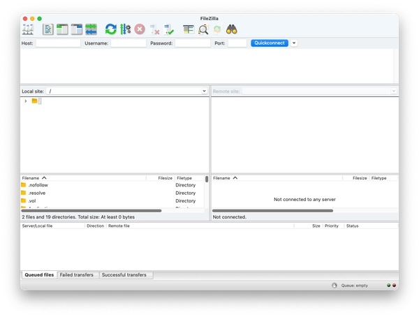 filezilla